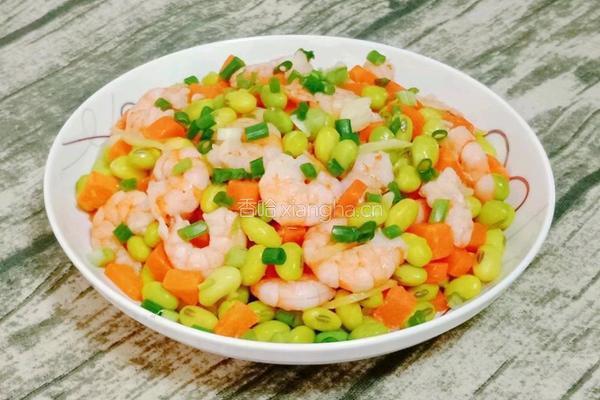 虾仁炒毛豆米的做法图解13