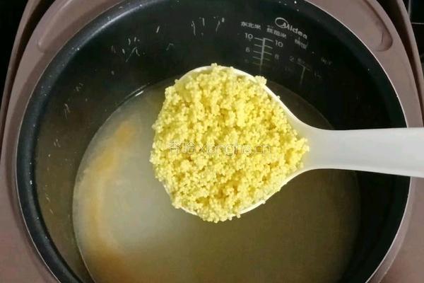 小米鲜虾粥的做法图解10