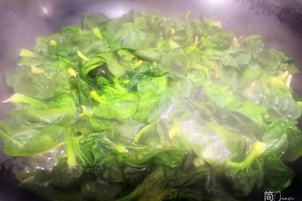 粉丝菠菜的做法图解4