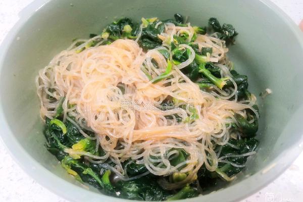 粉丝菠菜的做法图解8
