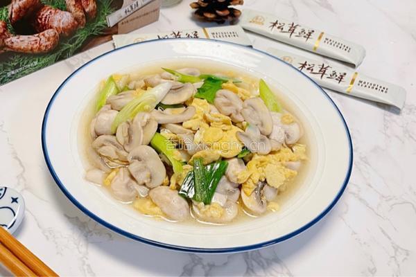 鸡蛋炒口蘑的做法图解11