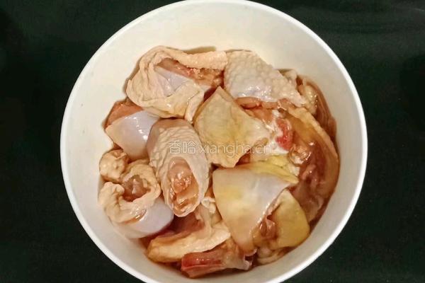 板栗蒸鸡腿的做法图解5