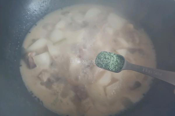 羊肉萝卜汤的做法图解10