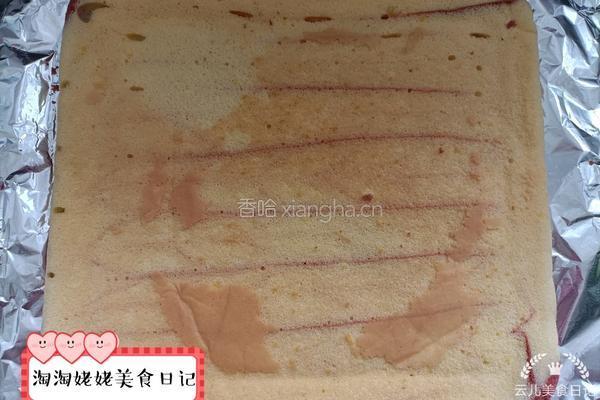 唇动红丝绒旋风蛋糕卷的做法图解22