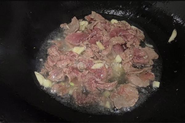 牛肉炒豆角的做法图解5