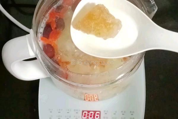 雪莲果银耳糖水的做法图解12