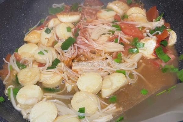 番茄烩日本豆腐的做法图解8