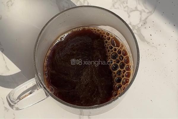咖啡星冰乐的做法图解1