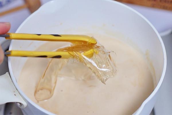 红茶奶酪布丁的做法图解6
