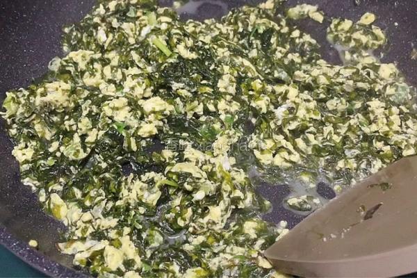 紫菜炒鸡蛋的做法图解9