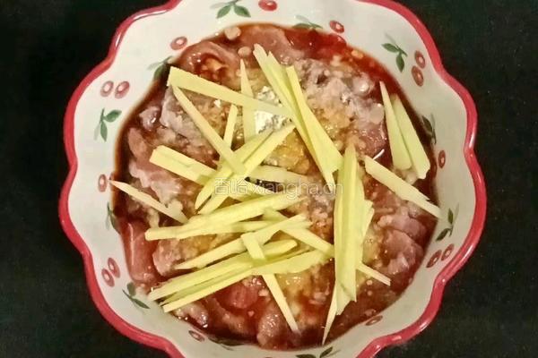 荷兰豆炒牛肉的做法图解2