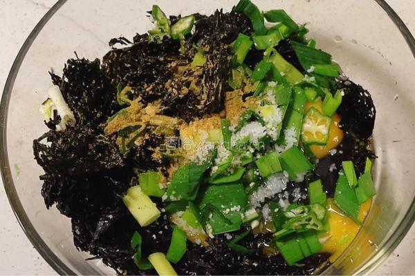 紫菜蛋饼的做法图解5