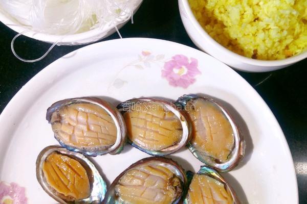 蒜香小鲍鱼的做法图解4
