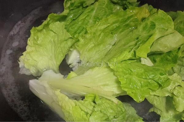 蚝油蒜蓉生菜的做法图解5