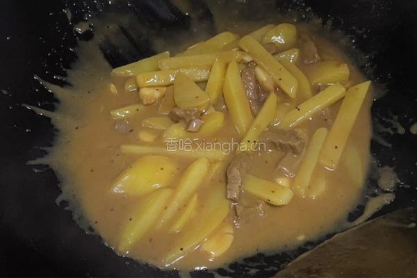 黑椒牛肉土豆条的做法图解10