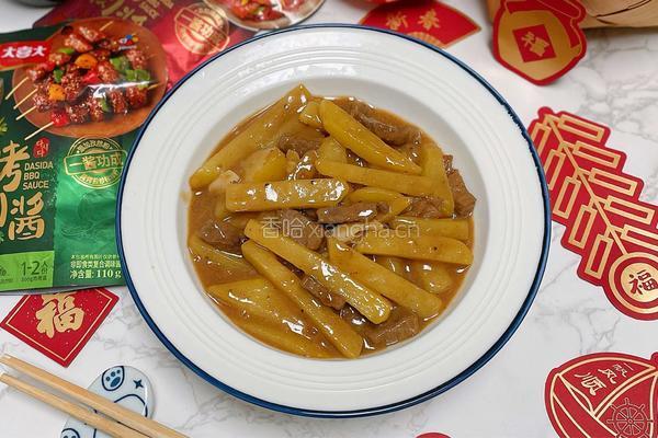 黑椒牛肉土豆条的做法图解11