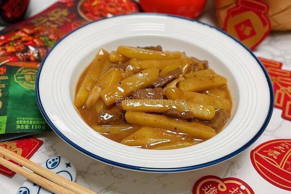 黑椒牛肉土豆条的做法图解12