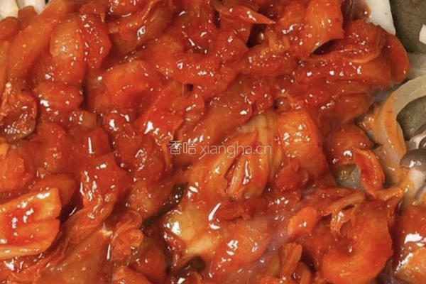 香香减脂泡菜鸡肉饼的做法图解4
