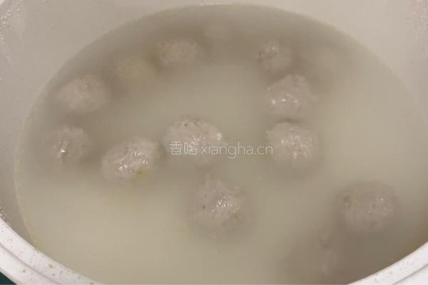 牛肉丸生菜汤的做法图解3