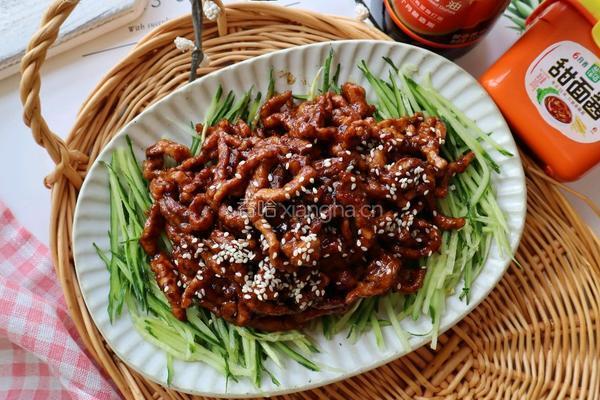 简易版京酱肉丝❗️宴客菜下饭经典特色家常菜 的做法图解12