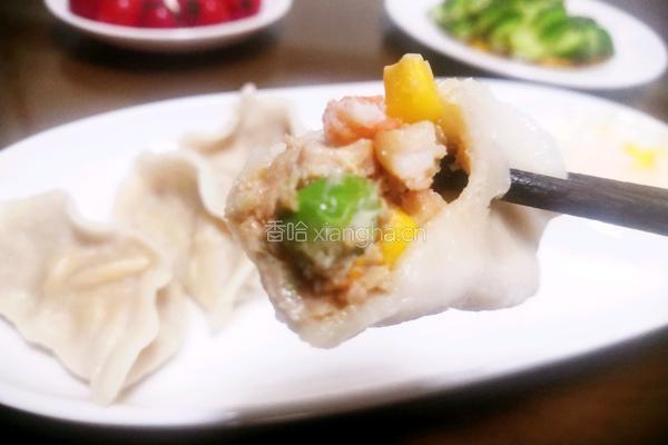 虾仁玉米鲜肉馅的做法图解11