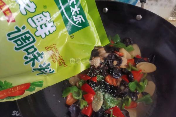山药炒木耳的做法图解6