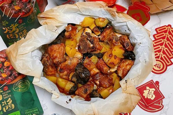 土豆烤排骨的做法图解10