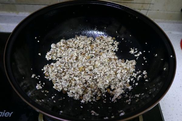 黑麦香菇青菜包子❗️一次发酵省时省力照样松软的做法图解8