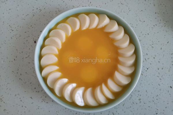 虾仁豆腐蒸蛋的做法图解6