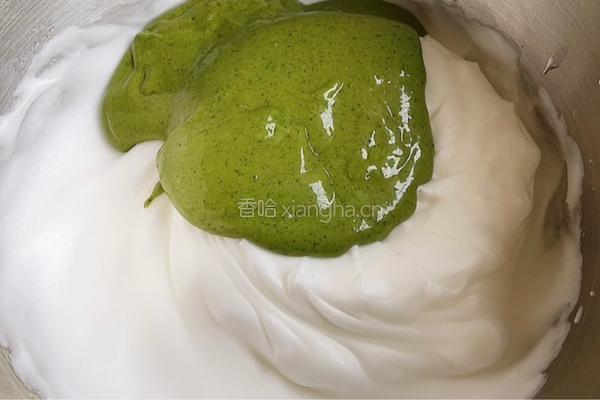 抹茶芋泥卷的做法图解4