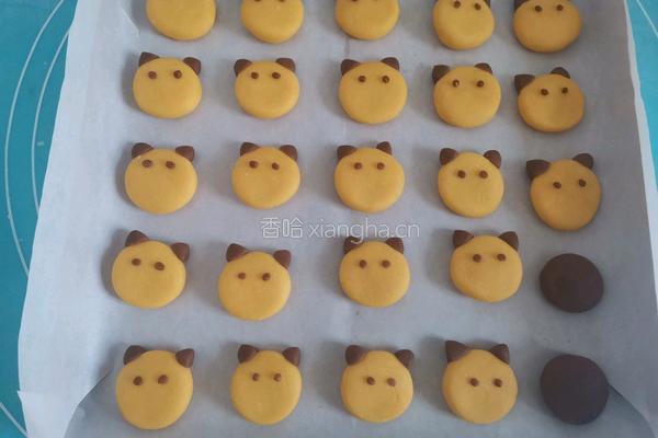 萌虎黄油饼干的做法图解9