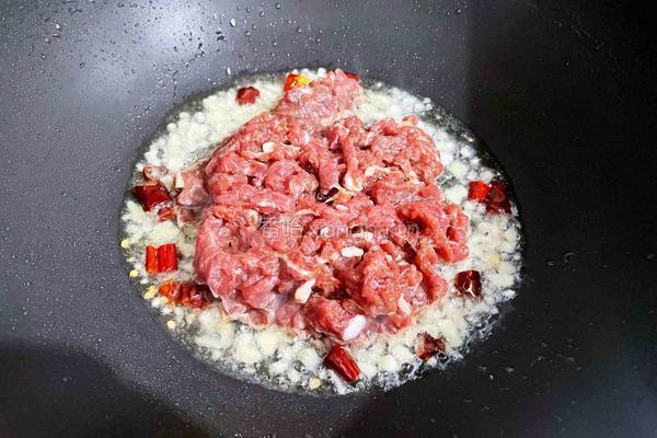 爆炒牛肉的做法图解5