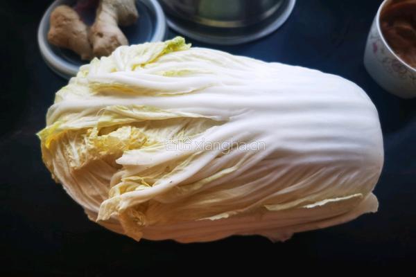 简化版乾隆白菜的做法图解1