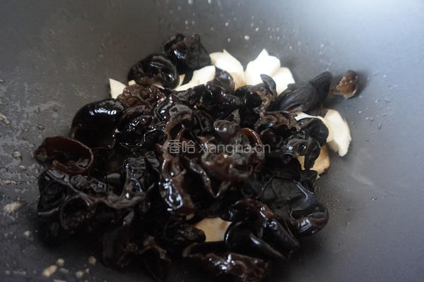 花菜木耳炒肉片的做法图解11