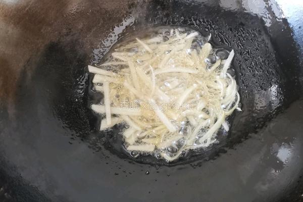 猪肝拌面的做法图解3