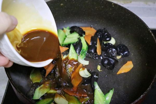 家常嫩滑木须肉片❗️传统木须肉家常菜下饭菜鲁菜的做法图解11