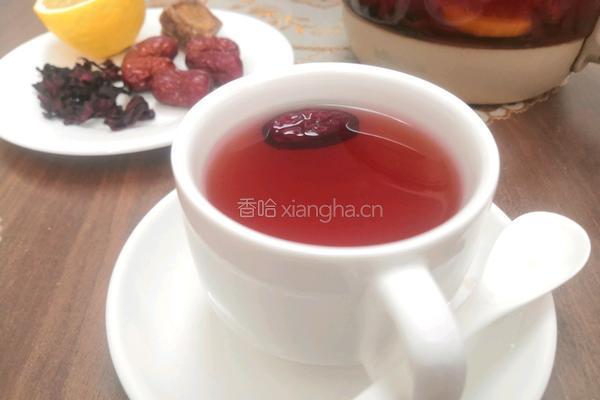 春饮 玫瑰柠檬红枣茶的做法图解1