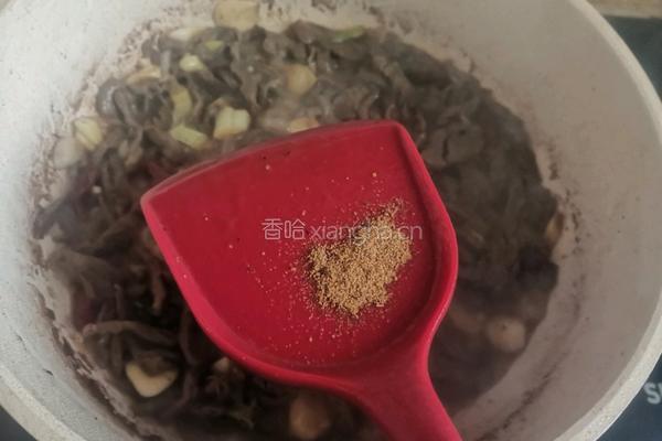 香菜炒牛肉丝的做法图解13