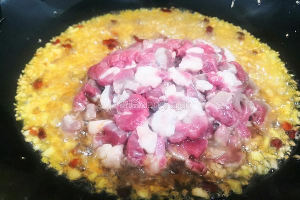 杏鲍菇牛肉酱的做法图解7