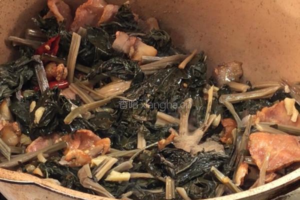 腊肉梅干菜的做法图解7