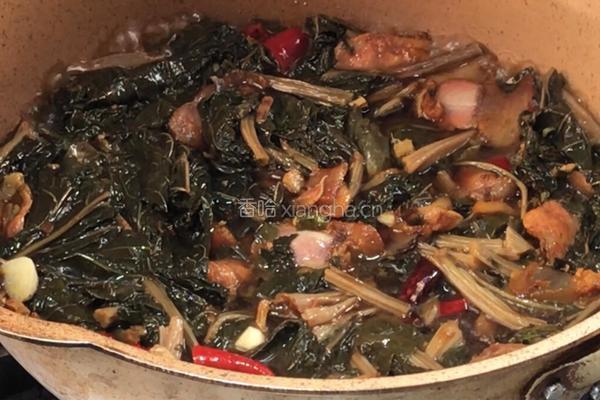 腊肉梅干菜的做法图解8