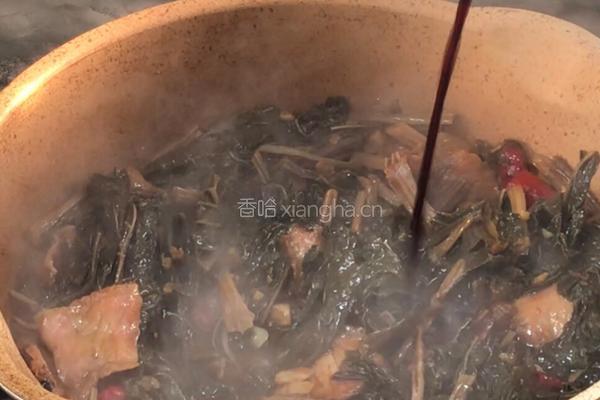 腊肉梅干菜的做法图解9