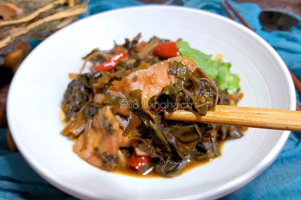 腊肉梅干菜的做法图解10