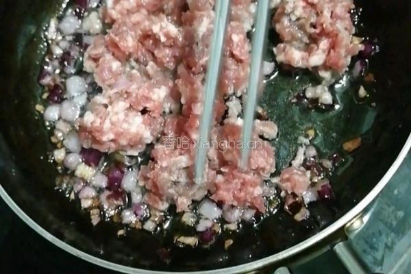 肉末蒸蛋的做法图解3