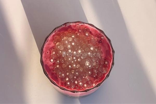 桑葚酸奶西米杯的做法图解9