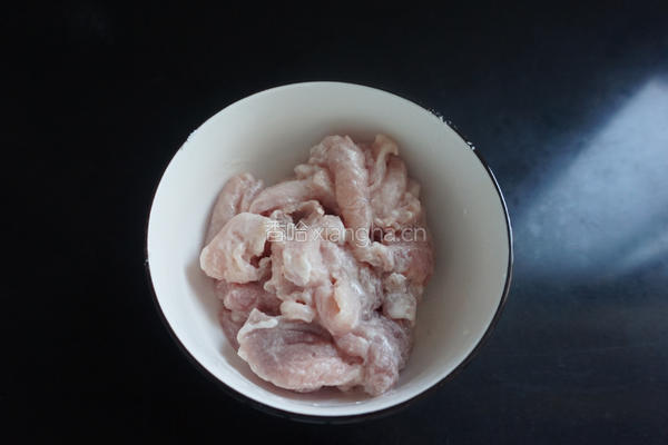 西芹炒肉片的做法图解4