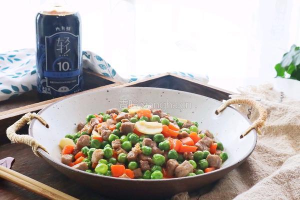 儿童春季补钙家常菜豌豆炒牛肉粒❗️提高免疫力又长个的做法图解12