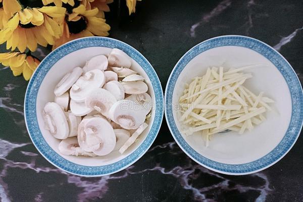 炒荠菜的做法图解3