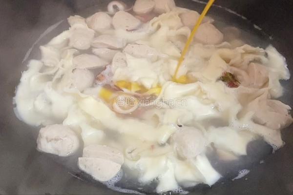 紫菜肉丸子面的做法图解5