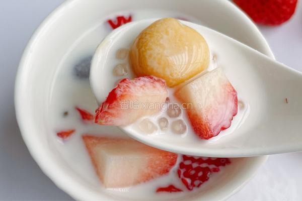 汤圆西米捞的做法图解9